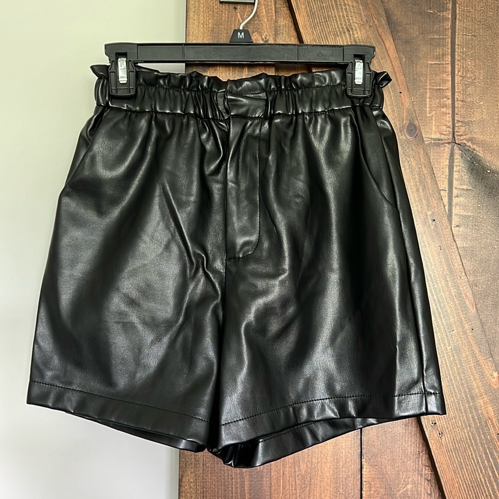 BB Dakota Faux Leather shorts